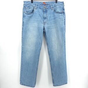 Tommy Bahama Womens Jeans Santorini Island 38x32‎ Light Blue Straight Leg Casual